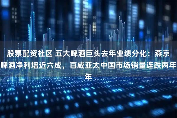 股票配资社区 五大啤酒巨头去年业绩分化：燕京啤酒净利增近六成，百威亚太中国市场销量连跌两年